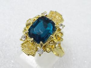 色石　指輪(16号)